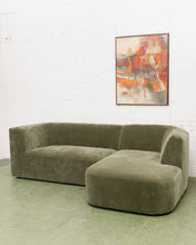 Load image into Gallery viewer, Bonnie 2 Piece Sectional Sofa in Amici Moss
