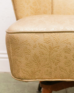 Embossed Vintage Swivel Chair