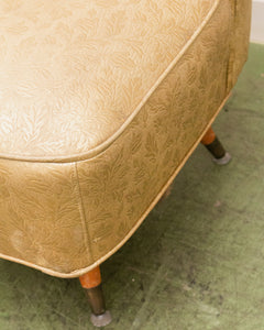 Embossed Vintage Swivel Chair