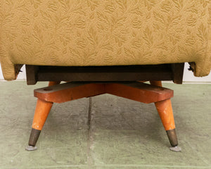 Embossed Vintage Swivel Chair