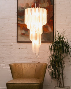 1970’s Vintage Acrylic Cascading Chandelier