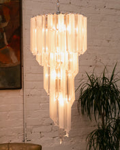 Load image into Gallery viewer, 1970’s Vintage Acrylic Cascading Chandelier
