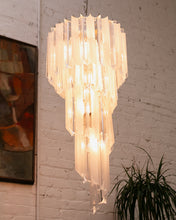 Load image into Gallery viewer, 1970’s Vintage Acrylic Cascading Chandelier
