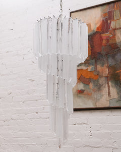 1970’s Vintage Acrylic Cascading Chandelier