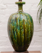 Load image into Gallery viewer, Glazed Green Potters Lamp
