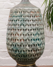 Load image into Gallery viewer, Textured Ceramic Potters Lamp
