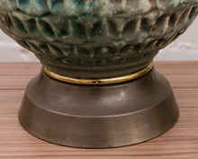 Load image into Gallery viewer, Textured Ceramic Potters Lamp
