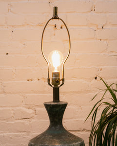 Textured Ceramic Potters Lamp