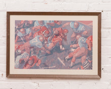 Load image into Gallery viewer, O.J. Runs for Daylight The Modern Game In this dynamic portrayal, Arnold Friberg
