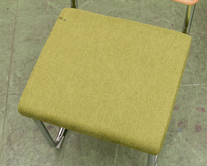 Olive Green Rattan Chair