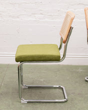 Load image into Gallery viewer, Olive Green Rattan Chair
