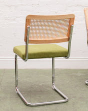 Load image into Gallery viewer, Olive Green Rattan Chair
