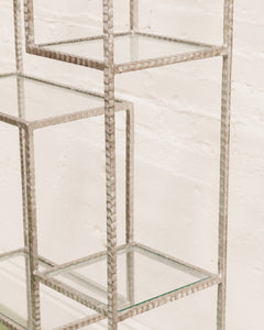 Brutalist Glass Shelf