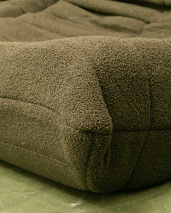 Slouchy 70's Style Loveseat in Green