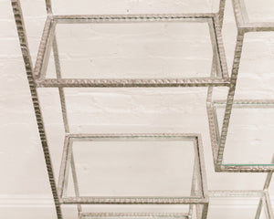 Brutalist Glass Shelf