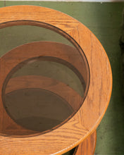 Load image into Gallery viewer, Two Tier Oak Side Table
