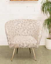 Load image into Gallery viewer, Geometric French Mid Century style Chair
