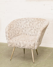 Load image into Gallery viewer, Geometric French Mid Century style Chair
