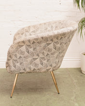 Load image into Gallery viewer, Geometric French Mid Century style Chair
