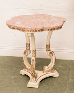 Marble Top Side Table