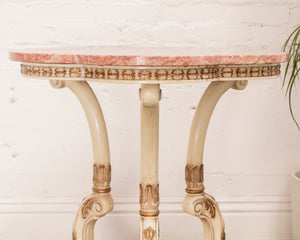 Marble Top Side Table