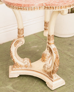 Marble Top Side Table