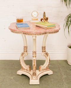 Marble Top Side Table