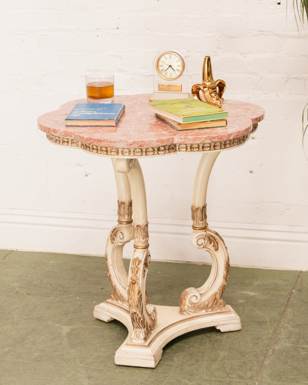 Marble Top Side Table