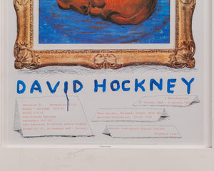 David Hockney Poster Framed