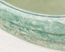 Load image into Gallery viewer, Faux Stone Post Modern Seafaom Green  Mirror
