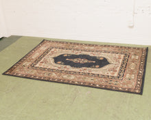 Load image into Gallery viewer, Olive Green &amp; Blue Rug
