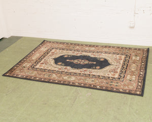 Olive Green & Blue Rug