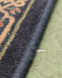 Olive Green & Blue Rug