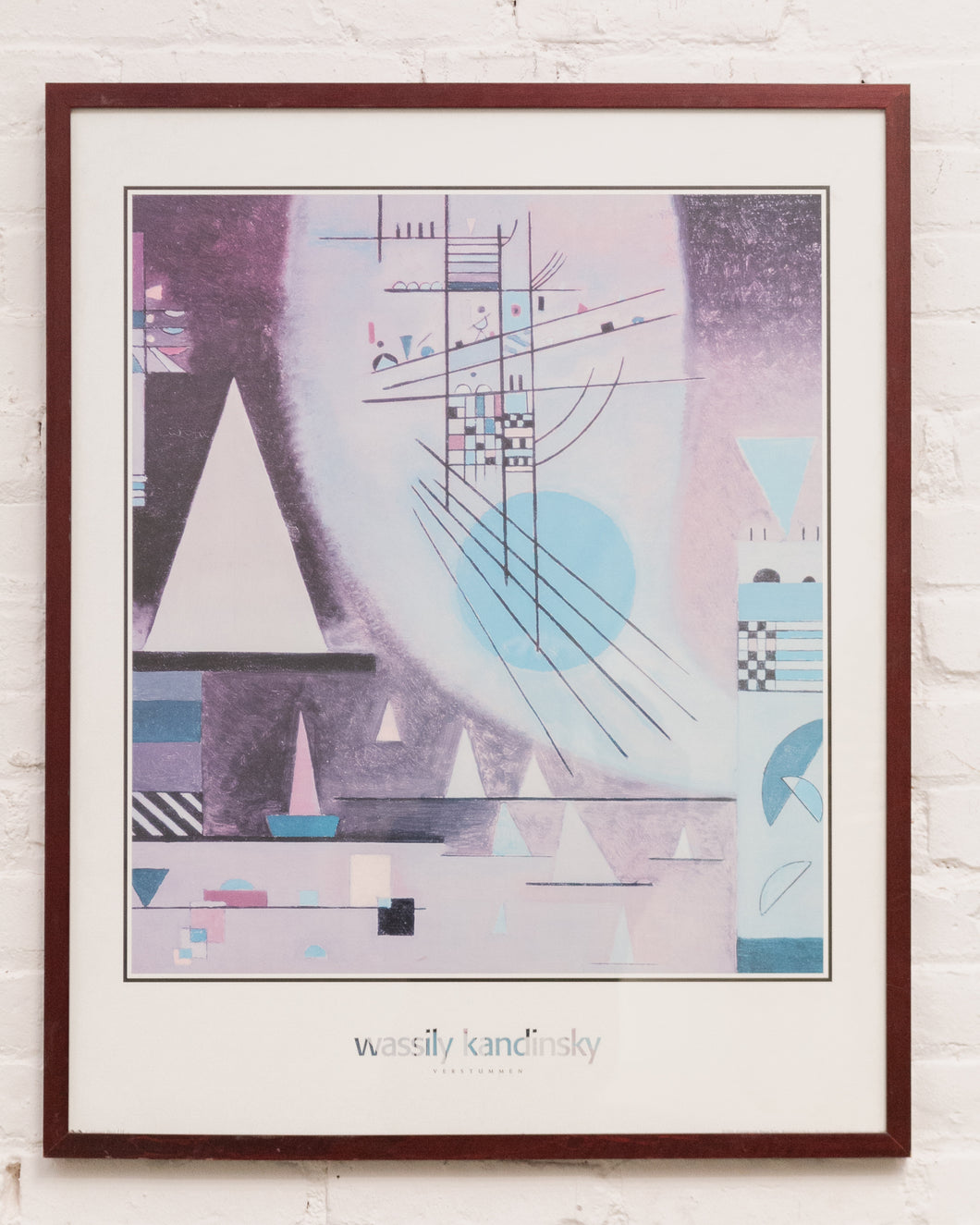 WASSILY KANDINSKY Poster Framed