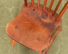 Load image into Gallery viewer, Antique Western Wood Spindle Chair
