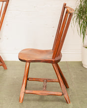 Load image into Gallery viewer, Antique Western Wood Spindle Chair
