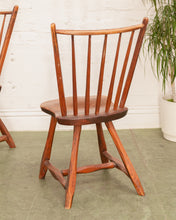 Load image into Gallery viewer, Antique Western Wood Spindle Chair
