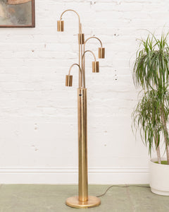 Gold Waterfall Lamp