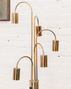 Gold Waterfall Lamp