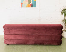 Load image into Gallery viewer, Elodie Sofa in Plum
