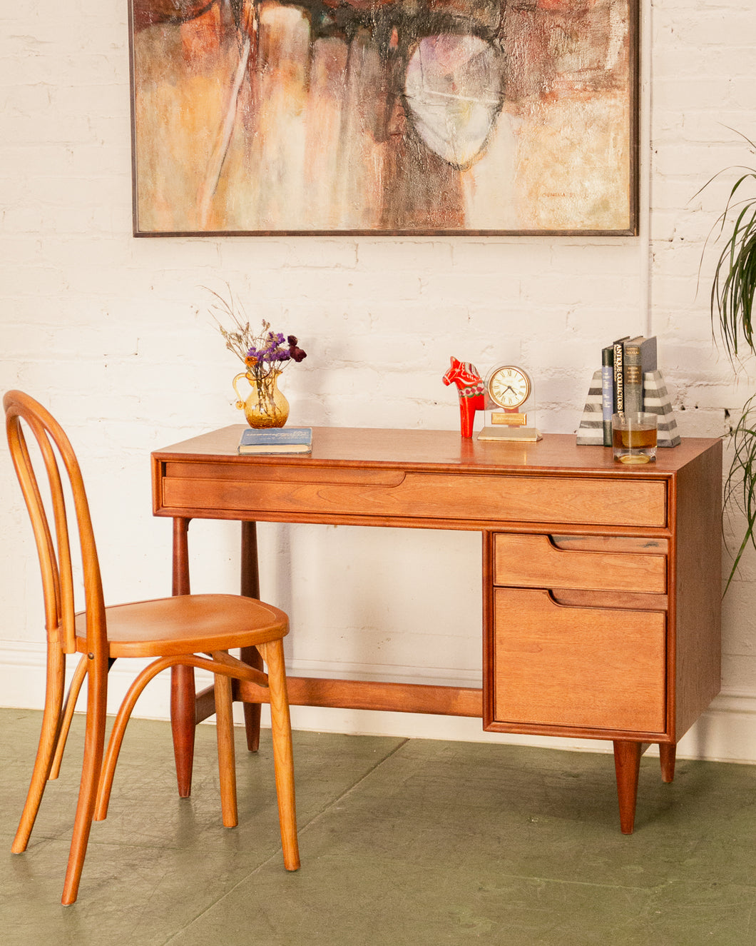 Vintage Teak Desk