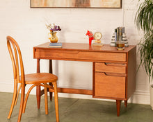 Load image into Gallery viewer, Vintage Teak Desk
