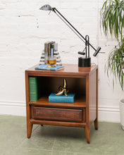 Load image into Gallery viewer, Rattan Vintage Nightstand by Century
