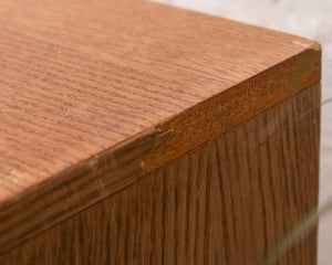 Vintage Oak Lowboy Dresser