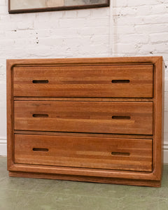 Vintage Oak Lowboy Dresser