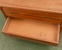 Load image into Gallery viewer, Vintage Oak Lowboy Dresser
