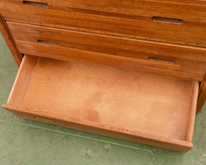 Vintage Oak Lowboy Dresser