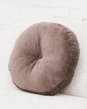 Load image into Gallery viewer, Round Pillow in Napa Brown
