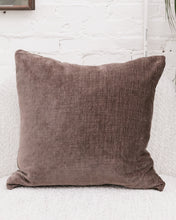 Load image into Gallery viewer, Square Pillow in Napa Brown
