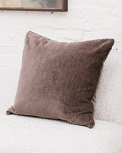 Load image into Gallery viewer, Square Pillow in Napa Brown
